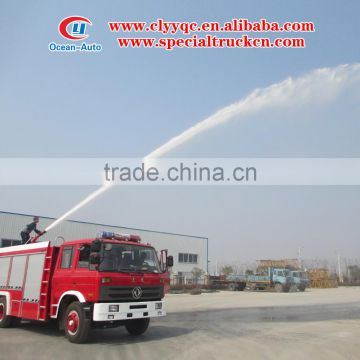 Dongfeng 4X2 fire truck 6000 liters fire fighting truck for sale