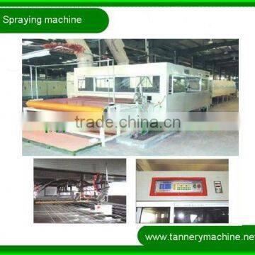 rotary leather spraying machine for oil