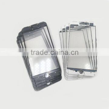 For IPhone Black White Orginal Panel Glass + Bezel Frame Cold Press +oca Assembly LCD Repair OCA Machines photo-4