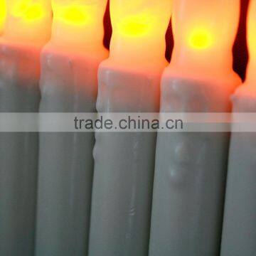 Yellow Flicking Tapper Candles Led Church Tealight Candle Flameless Flicking Tapper Candle Battery Operated Led Tealight photo-4