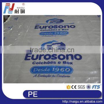 China NaiGu Manufacture Soft Plastic Customized Printed PE Film Roll photo-3