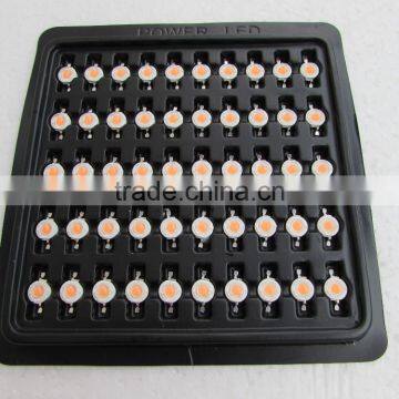 2017 Factory Wholesale 3w Deep Red 3w 660nm Led for Plant Grow Light photo-2