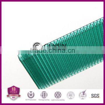 Honeycomb U-lock Polycaronate Hollow Sheet Solar Control Roofing System photo-3