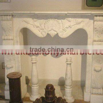 BEAUTIFUL MARBLE CARVED FIRE PLACES photo-3