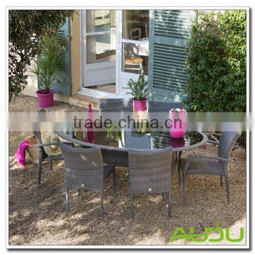 Audu Sydney Outdoor Rattan Garden Dining Set photo-2
