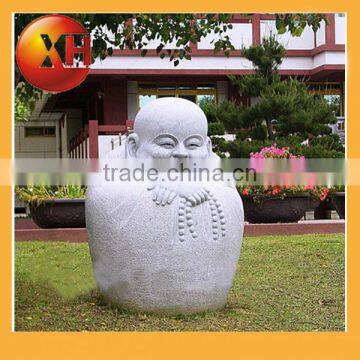 Hand Carved Paintings of Buddha Faces Statue for Garden Decoration photo-4
