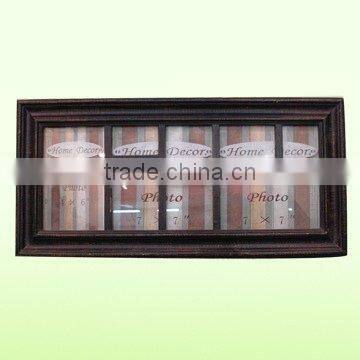 many opening wooden frame for hanging