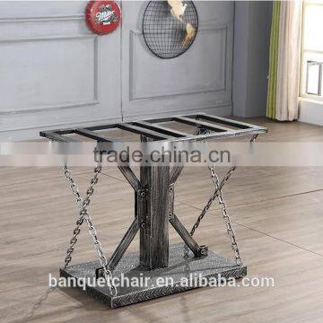 New!!casual Iron Table/ Metal do Old Table Frame With Coffee Shop photo-2
