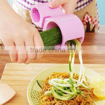 CY101 Multi-purpose Vegetable Spiral Cutter Sharpener Knife Grater Shredded Slicer Kitchen Accessories photo-2