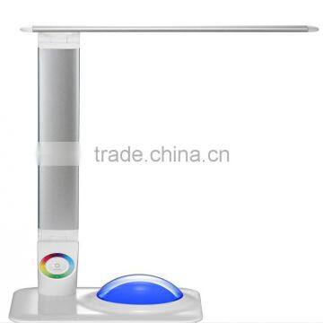 New Fancy Eye Protect Energy Saving LED Table Lamp, Aluminum Alloy Folding Office Multi-functional Color Changing Reading Lamp photo-3