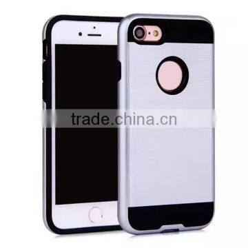 Wiredrawing Phone Case TPU + PC Combo Phone Shell Protective Back Cover for IPhone 7 photo-3