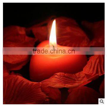 Wedding or Confession Heart Design Candle photo-4