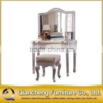 Pu Material Dresser Furniture Dressing Table With Drawers photo-2
