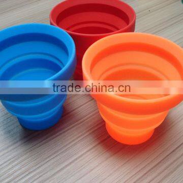 Promotional Gifts Tourism Convenient Silicone Folding Cup photo-6