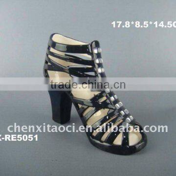 ceramic high heel shoe