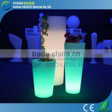 Library Decorative Multicolors Illuminated Lighted Flower Pot