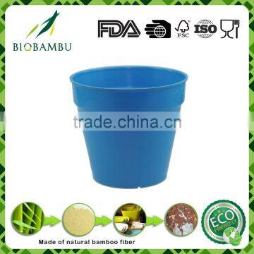 Biological Abbaubar Best Quality Bamboo Fiber Flower Pot photo-4