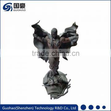 Custom superhero dark knight batman sculpture