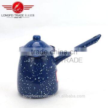 blue color hot sale china useful coffee cup/milk pot