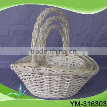 2015 High quality new style wicker basket craft