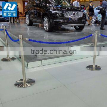 Crowd Control Stanchions Stainless Steel Rope Line Queue for Car Show Stanchion photo-3