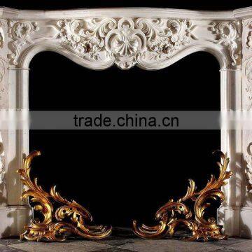 home decor modern european hand carved marble fireplace mantel