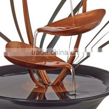 Flower Indoor Tabletop Water Fountain photo-2