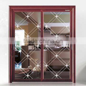 BISINI Luxury Sliding Door Wooden Sliding Dooor Living Room Furniture(BG10-M484) photo-2