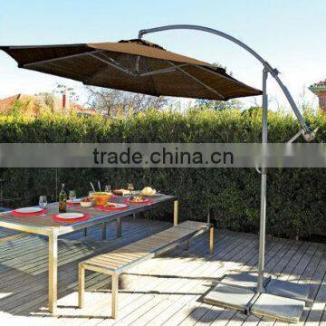 10' Cantilever Umbrella - Aluminum Deluxe Auto Tilt Patio Umbrella photo-2