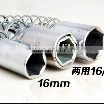 Spark Plug Wrench Tire Repair Tools Cross Universal Tool Socket Wrench 16mm & 21mm photo-4