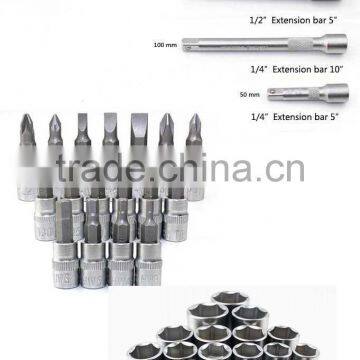 108PCS 1/2" 1/4" GERMANY FORCE MULTIFUNCTIONAL MECHANICAL SOCKET SET HAND TOOL SET photo-3
