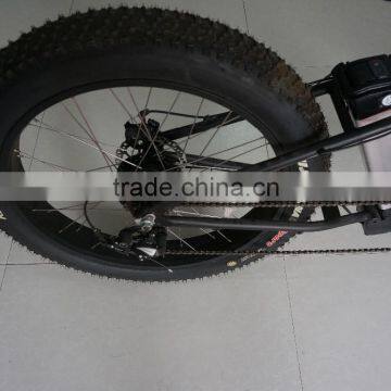 26inch Popular 48V 500W With CE Snowmobile Electric Fat Bike for Sale photo-2