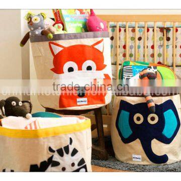 Hot Sale Fabric Storage Basket With Lovely Animual Printing ,you Can Put Toys ,dirty Clothes and so on as Sundiries Storage Bag photo-4
