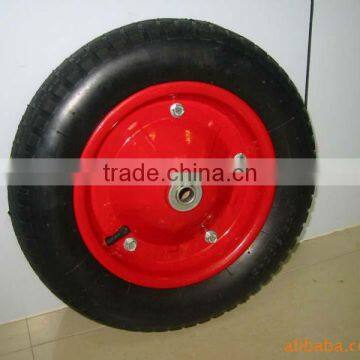 China Manufacture Supplier Wheelbarrow Tyre 3.50-8 With Inner Tube photo-2
