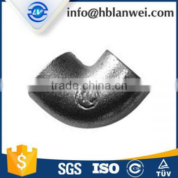 galvanized plain G.I pipe fittings malleable cast casting iron pipe fittings