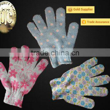 shower gloves/bath gloves