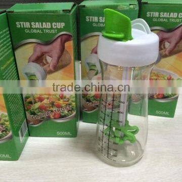 Wholesale FDA Standard Plastic Salad Tools Salad Dressing Mixer photo-5