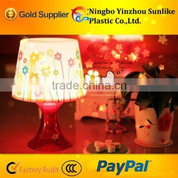 Sunlike SLL002 energy saving beautiful plastic desk lamp/night light