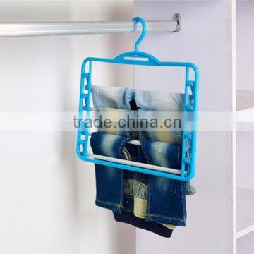 New Lot 100 Black Tubular Slotted Plastic Clothing Clothes Shirt Closet Hangers photo-5