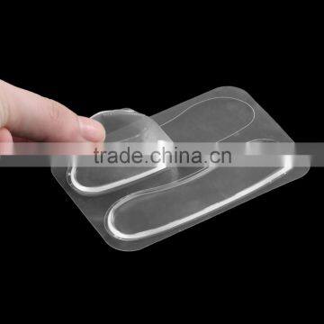 1 Pair Silicone Gel Pads Heel Cushion Foot Care Silicone Shoe Pads