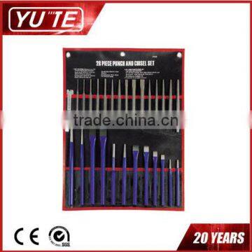 28pcs 45# steel Punch & Chisel Set &Punch and Chisel Set