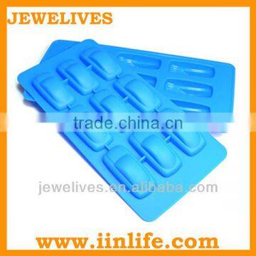 Silicone reusable ice cubes for drinks