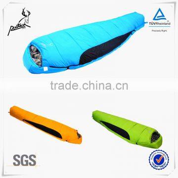 Polyester Fabric Cotton Filling Sleeping Bag for Camping