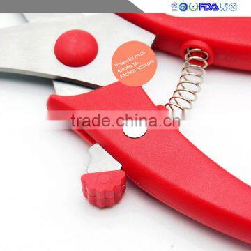 With Thick Stainless Steel Cut the Steak Chickens, Ducks Bone Cut Large Meat Cut Professional Kitchen Scissors FLGB Lock photo-4