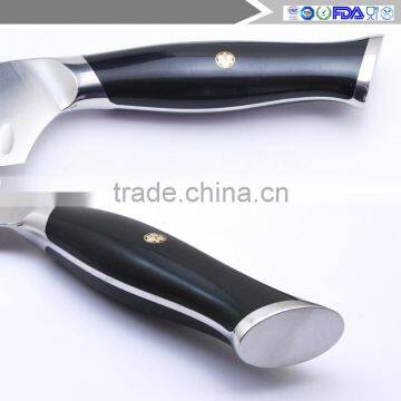 Hot Buy 5 PCS Forged Stainless Steel Kitchen Knives Set Black Gift Box photo-6