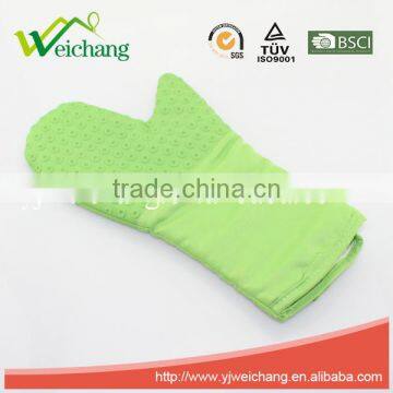 WCJB2739 Oven Mitt Silicone Pot Holders, Heat Resistant Cooking & Barbecue Grill Gloves & Oven Mitts photo-2