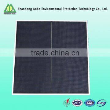 High Temperature Nonwovens aluminum frame medium efficiency activate carbon panel air filter