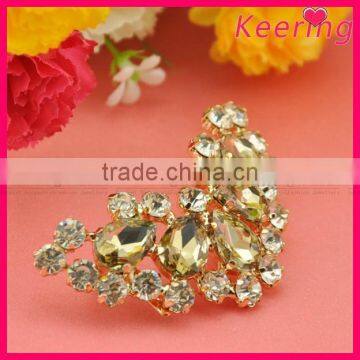 fashion special design shoe clip rhinestone shoe clip WSC-239