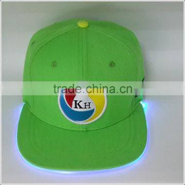 Led snapback caps, boy girl hip hop cheap snapback caps