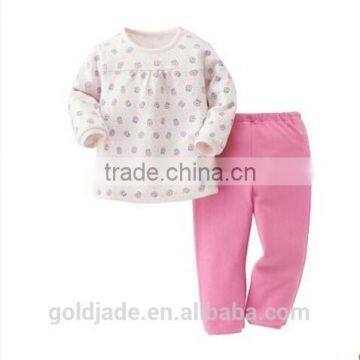 2016 Wholesale Kids Baby Stripe Pajama Suits Kids Stripe Cotton Pajamas photo-5